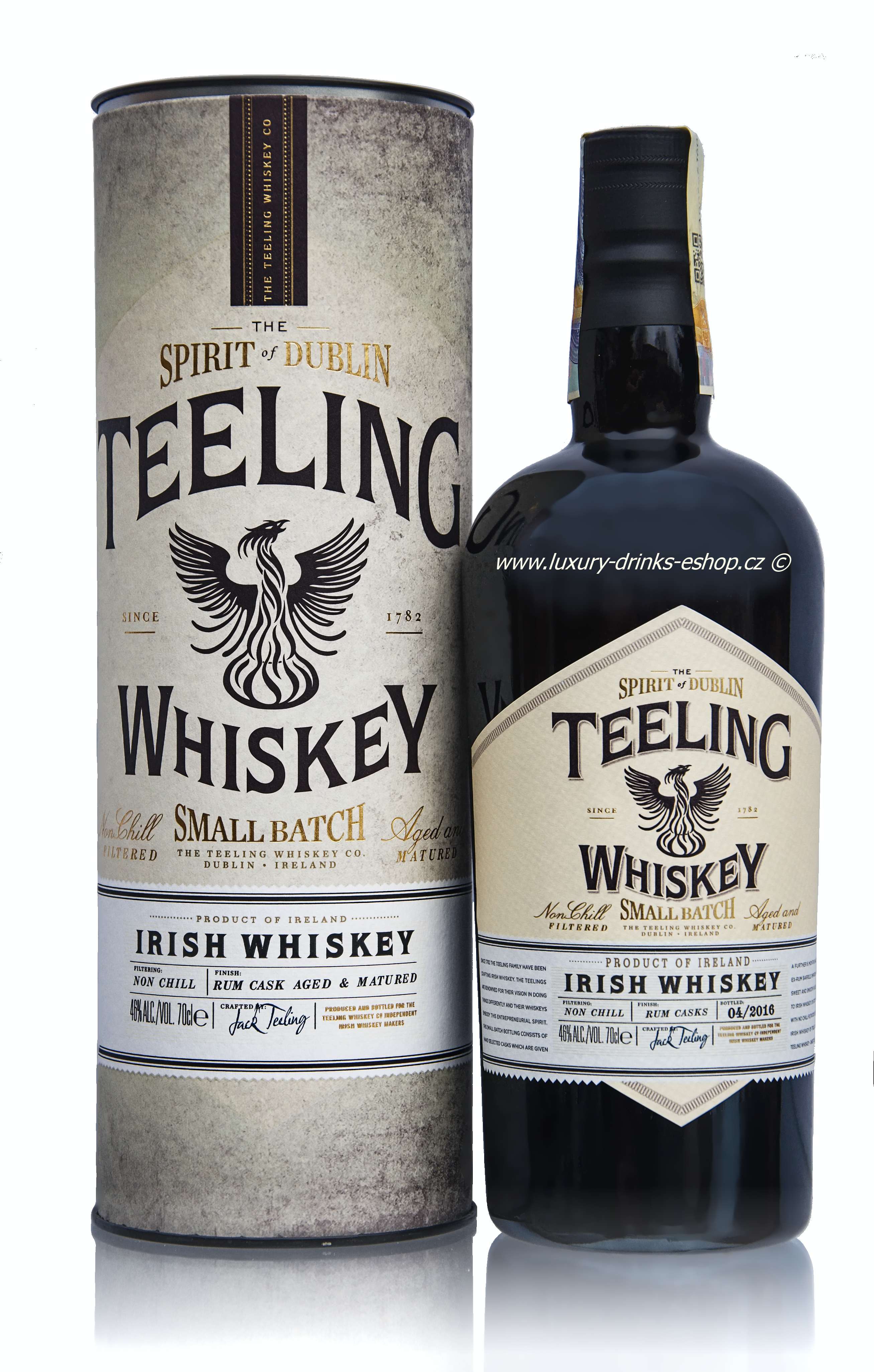 Teeling Small Batch Cask Finish Gb 46 Vol 07l Luxury Drinks 9282